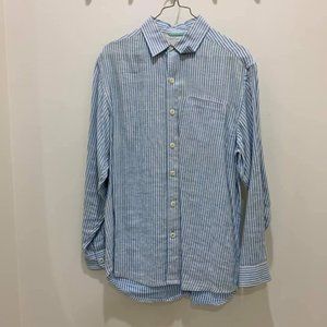 Linen Button Down